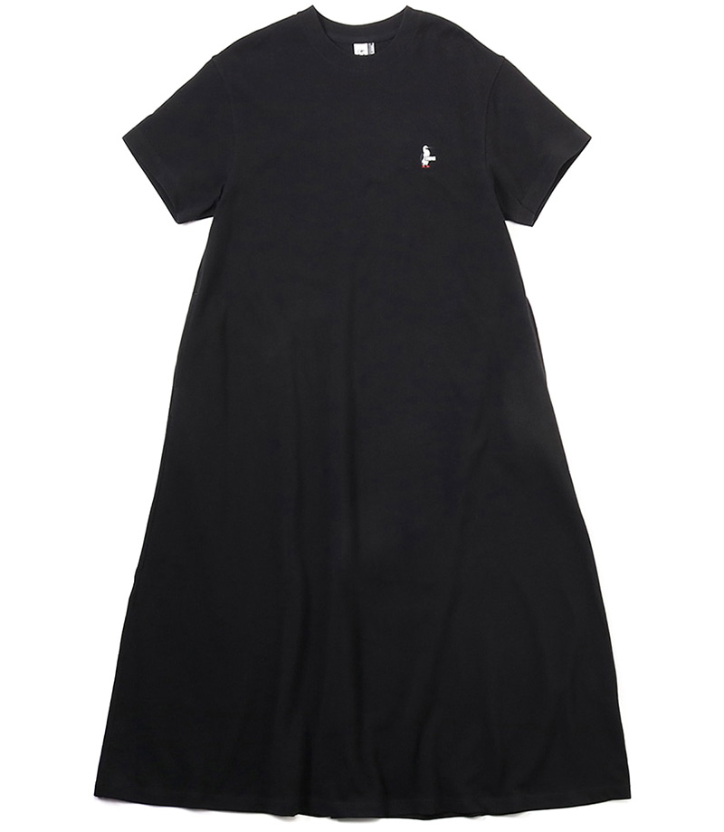 チャムス CHUMS ワンピース Booby Pique Crew Long Dress ブービー ...