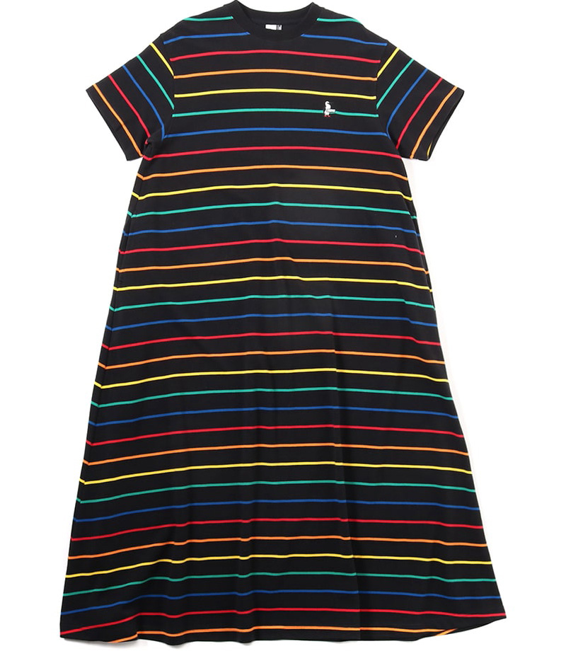 チャムス CHUMS ワンピース Booby Pique Crew Long Dress ブービー ピケ クルー ロングドレス｜2m50cm｜04