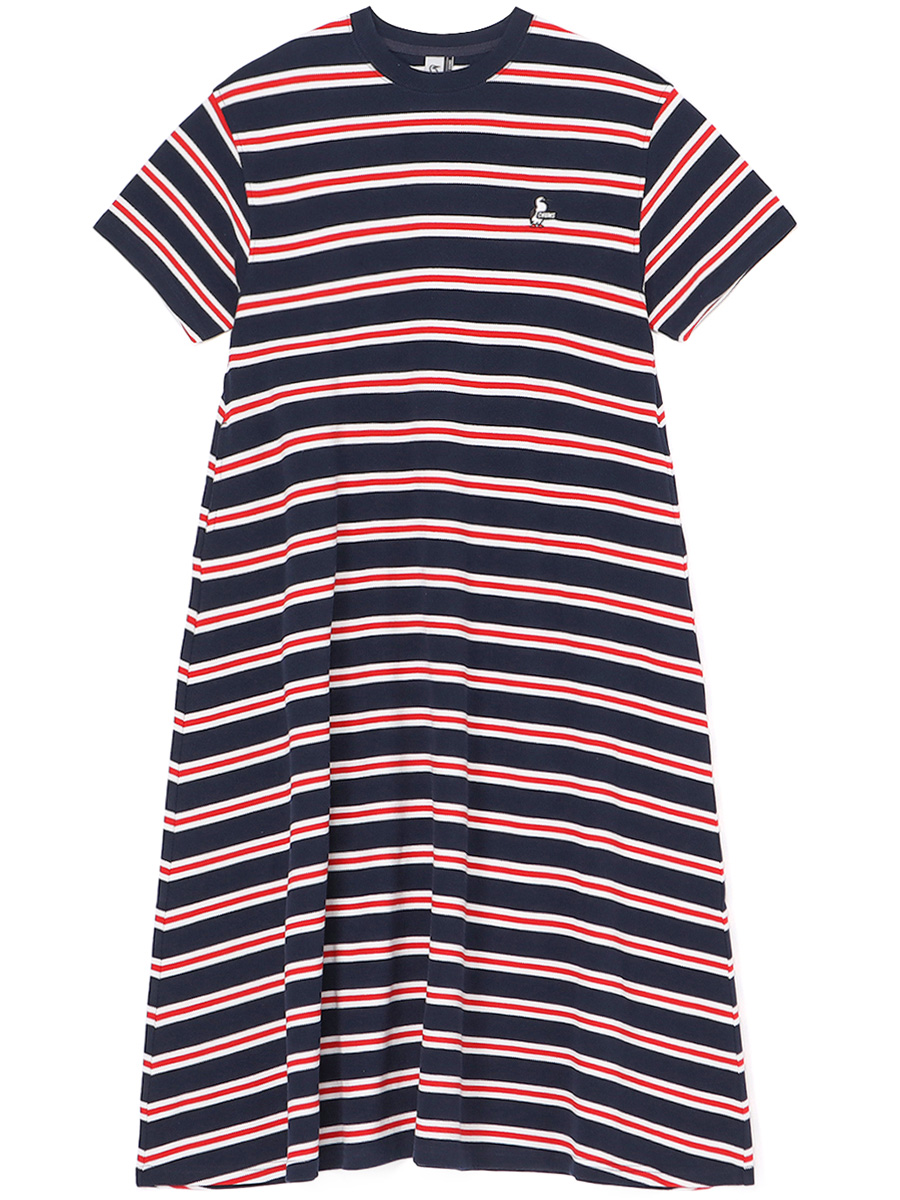 CHUMS チャムス ワンピース Booby Pique Crew Long Dress
