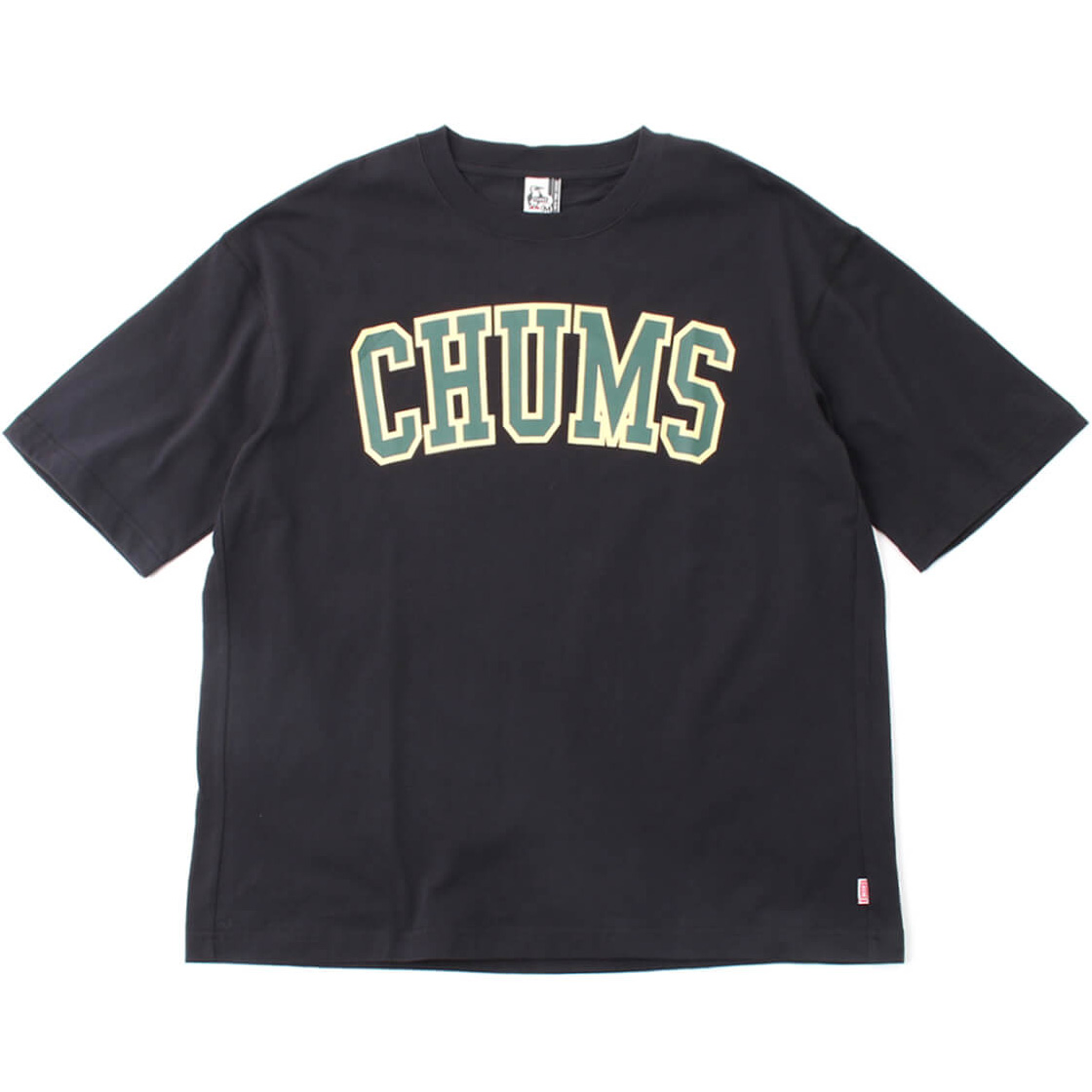 セール チャムス CHUMS 半袖 Oversized CHUMS College T-Shirt オーバーサイズド チャムス カレッジ Tシャツ