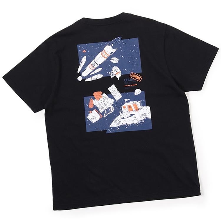 CHUMS Moon Camp Site T-Shirt チャムス ムーンキャンプサイト Tシャツ 半袖｜2m50cm｜02