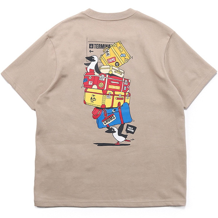 CHUMS Baggage T-Shirt チャムス バゲージ Tシャツ 半袖｜2m50cm｜02