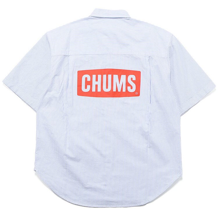 CHUMS チャムス 半袖シャツ Oversized Logo OX S/S Shirt オーバーサ...