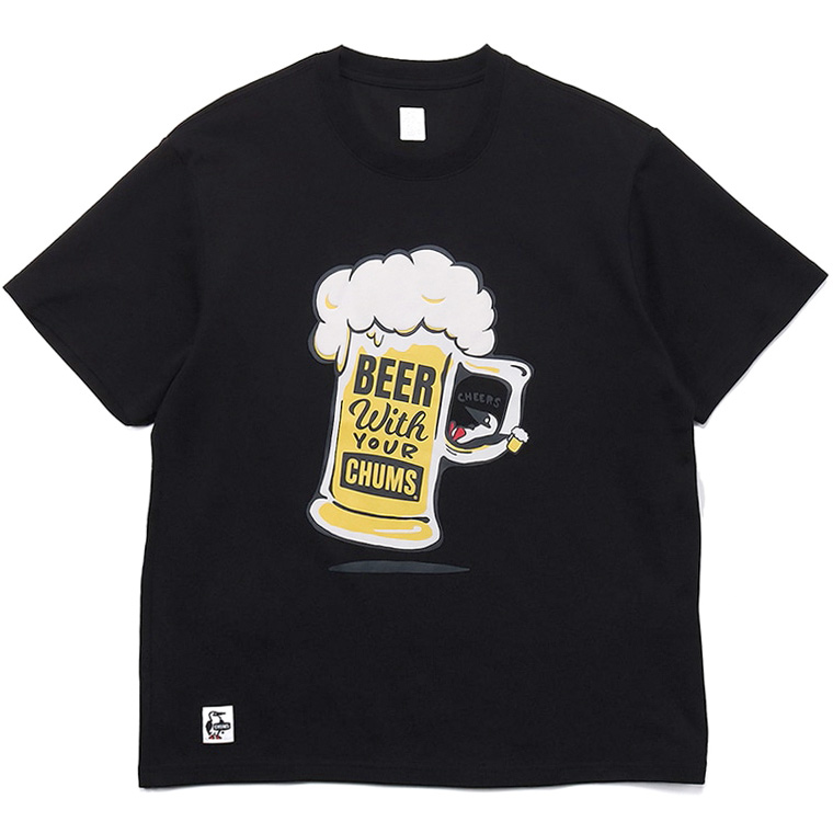 CHUMS Tシャツ BEER With Your CHUMS T-Shirt ビールウィズユアチャ...