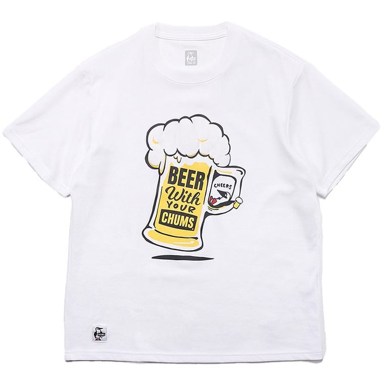 CHUMS チャムス Tシャツ BEER With Your CHUMS T-Shirt ビールウィ...