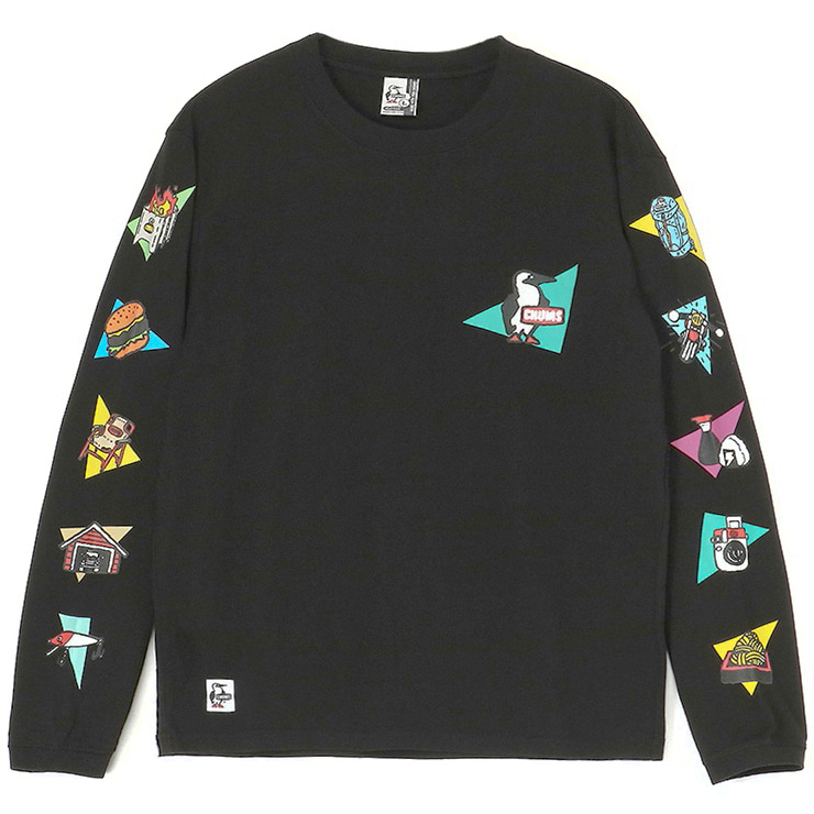 CHUMS セール チャムス 長袖 かせきさいだぁ アラカルト L/S T