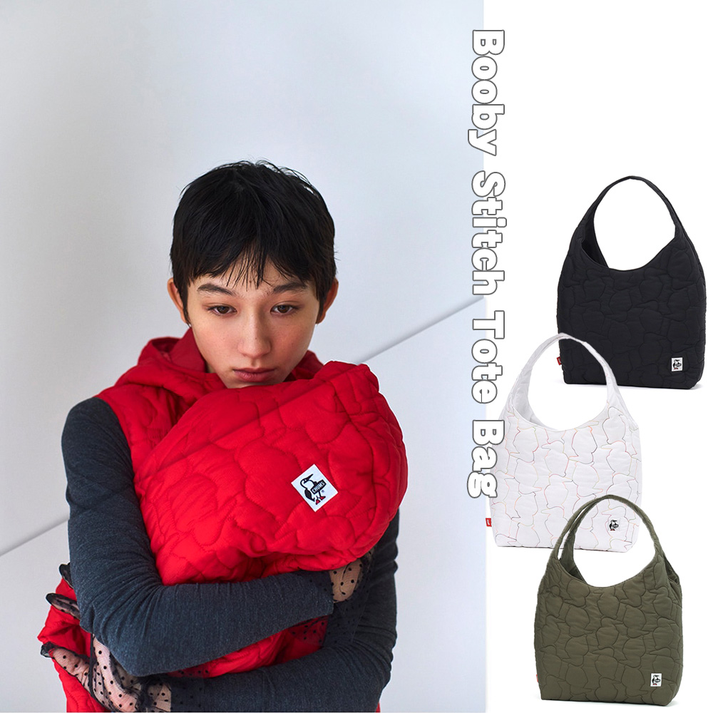 CHUMS チャムス Booby Stitch Tote Bag ブービーステッチ トート