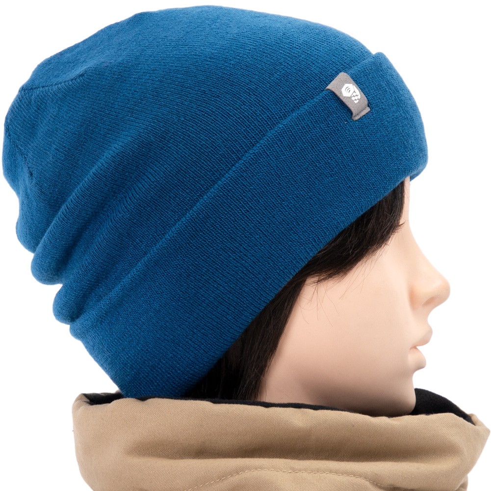 everyone COMESANDGOES beanie ネイビー 新品未使用 - ニット