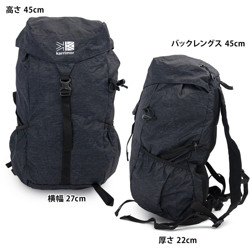 折りたたみ デイパック karrimor カリマー mars top load 27 マース トップロード 27リットル : kr-193 :  2m50cm - 通販 - Yahoo!ショッピング