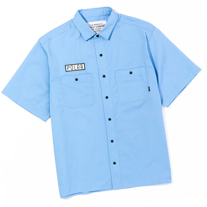 セール POLeR ポーラー S/S RELAX WORK SHIRT 半袖 リラックス ワークシャ...