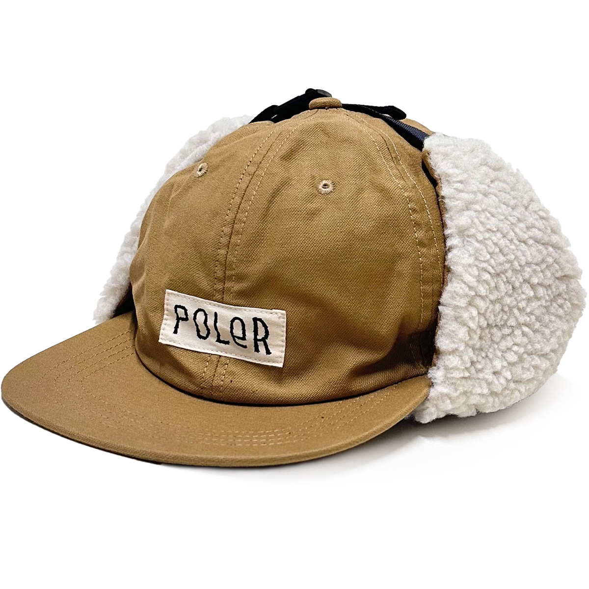 セール 帽子 POLeR ポーラー COTTON BOA FLAP CAP コットン ボア フラップ...