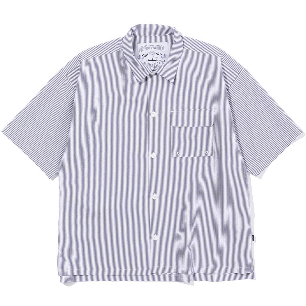 POLeR ポーラー SEERSUCKER S/S SHIRT シアサッカー ショートスリーブ シャ...