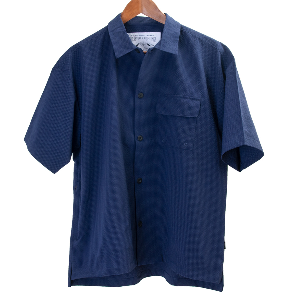 POLeR ポーラー SEERSUCKER S/S SHIRT シアサッカー ショートスリーブ シャ...