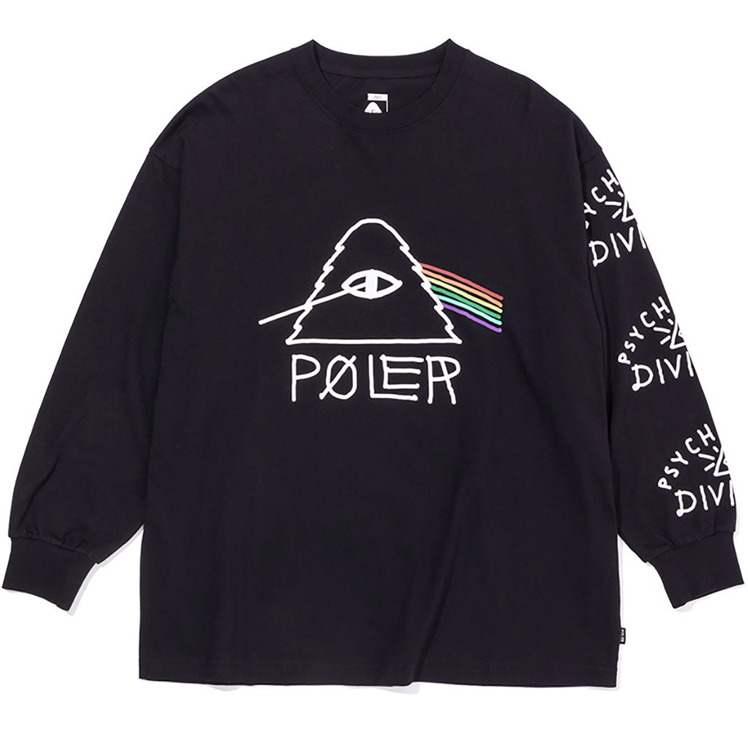 POLeR ポーラー PSYCHEDELIC RELAX FIT L/S TEE 長袖 Tシャツ ロンT｜2m50cm｜03