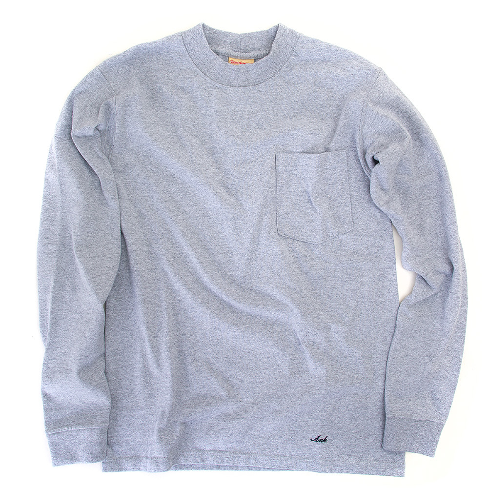 Goodwear グッドウェア 片野英児 氏 ANK別注モデル CLASSIC NECK LONG SLEEVE POCKET TEE MADE IN  USA : st-002 : 2m50cm - 通販 - Yahoo!ショッピング