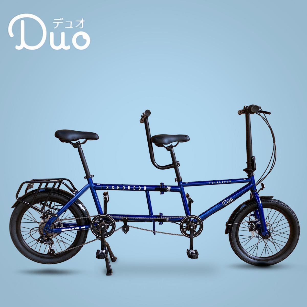折りたたみ タンデム自転車 折り畳み Duo クラウドファンディング 自転車 二人乗り マクアケ タンデム｜2ndcycle｜04