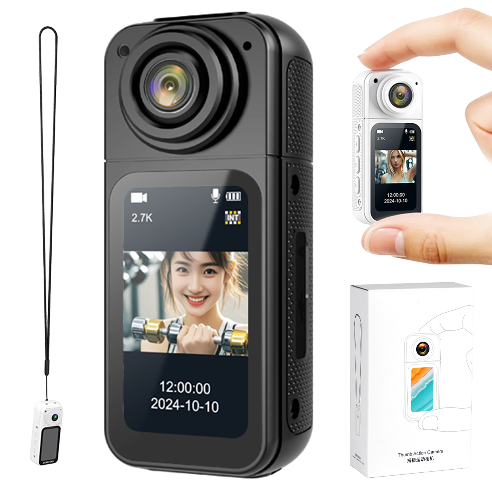 アクションカメラ 小型 安い 小型カメラ wifi 超広角デジカメ リアルタイム バイク 動画撮影 Vlog ONE STEP | ONE STEP | 01