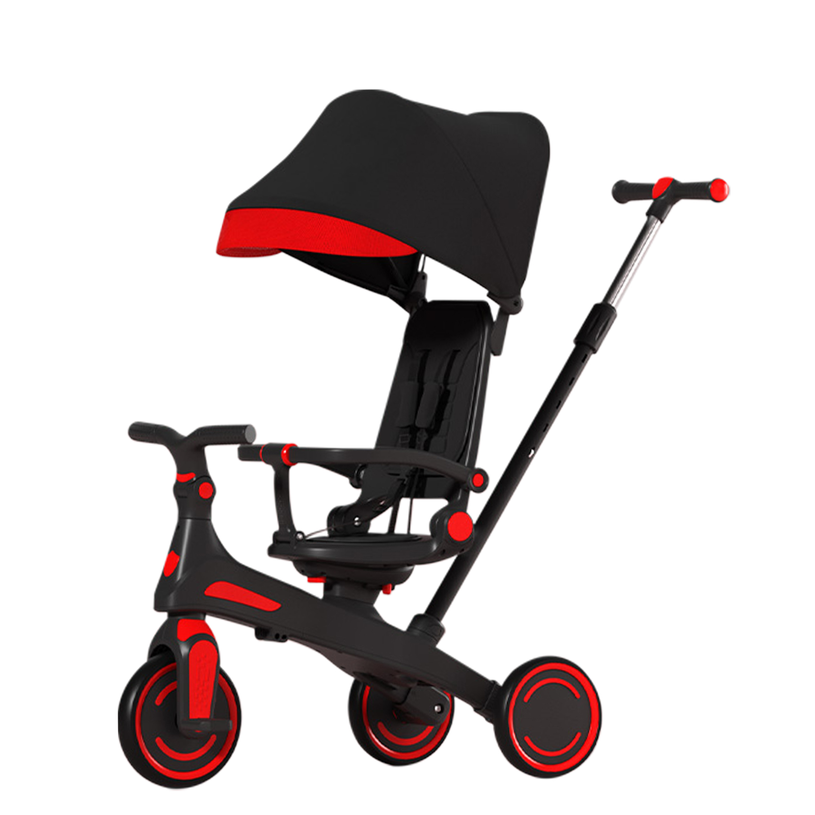 DIYELL 三輪車 手押し棒付き 3歳 2歳 1歳 子供用三輪車 高級 7in1