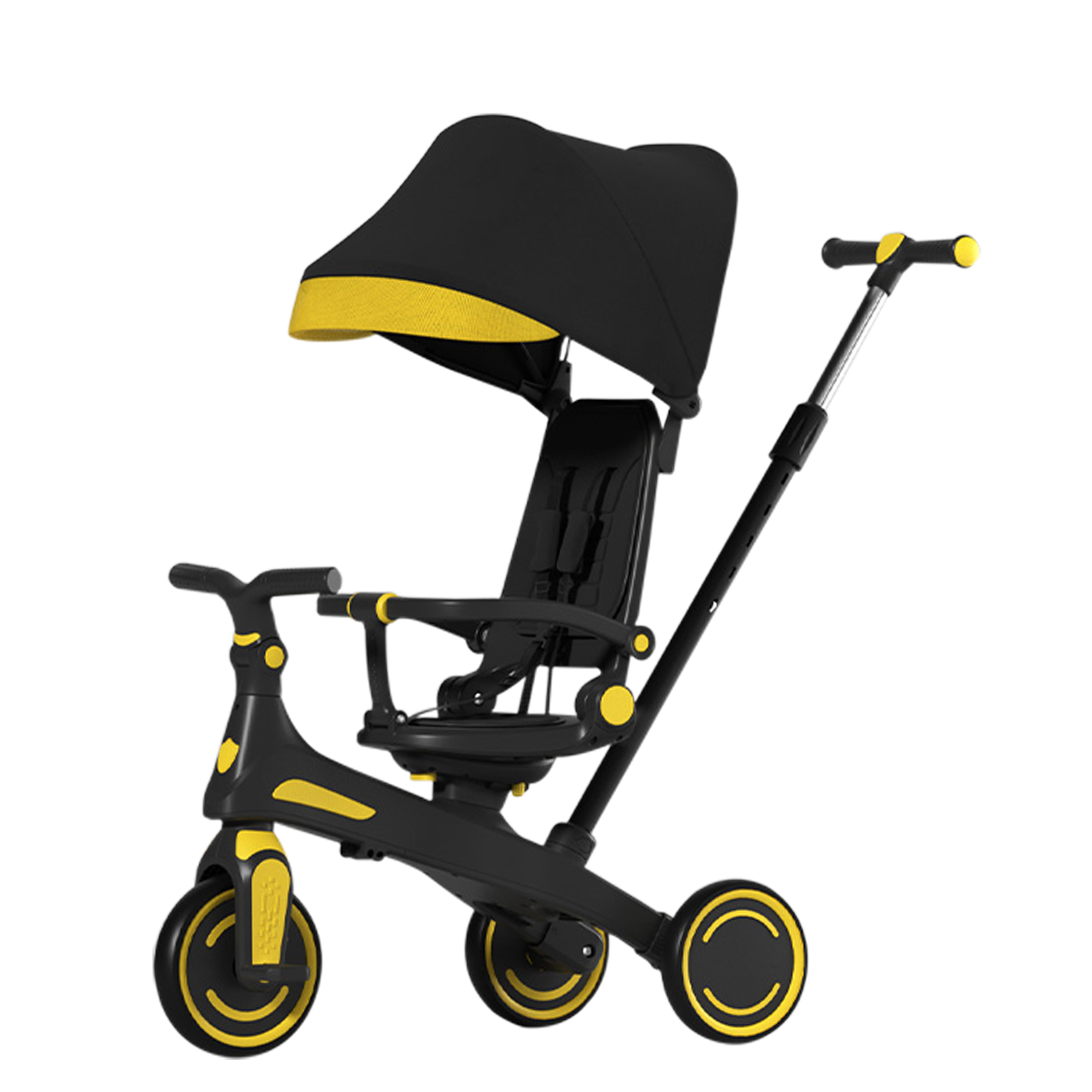 DIYELL 三輪車 手押し棒付き 3歳 2歳 1歳 子供用三輪車 高級 7in1