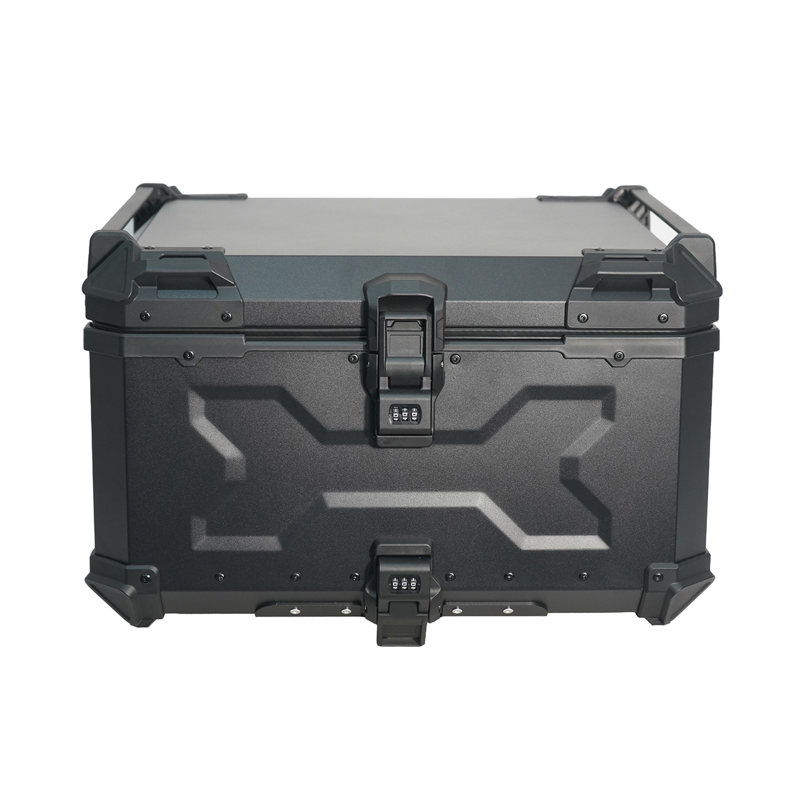 ONE STEP リアボックス バイクリアボックス 100L 背もたれ パット