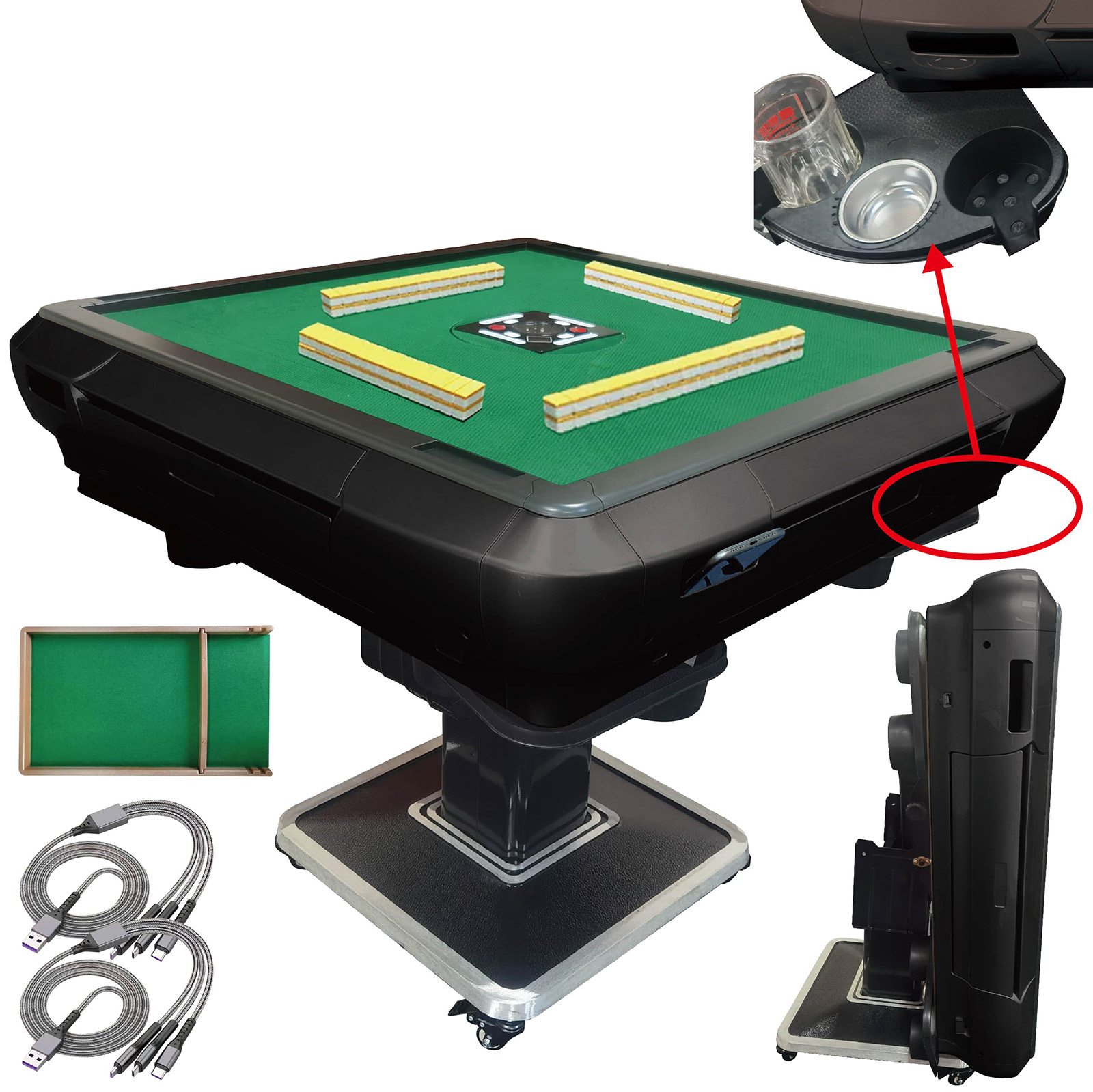 雀鳳（JONGHO） 全自動麻雀卓 家庭用 28mm 33mm 麻雀卓 全自動