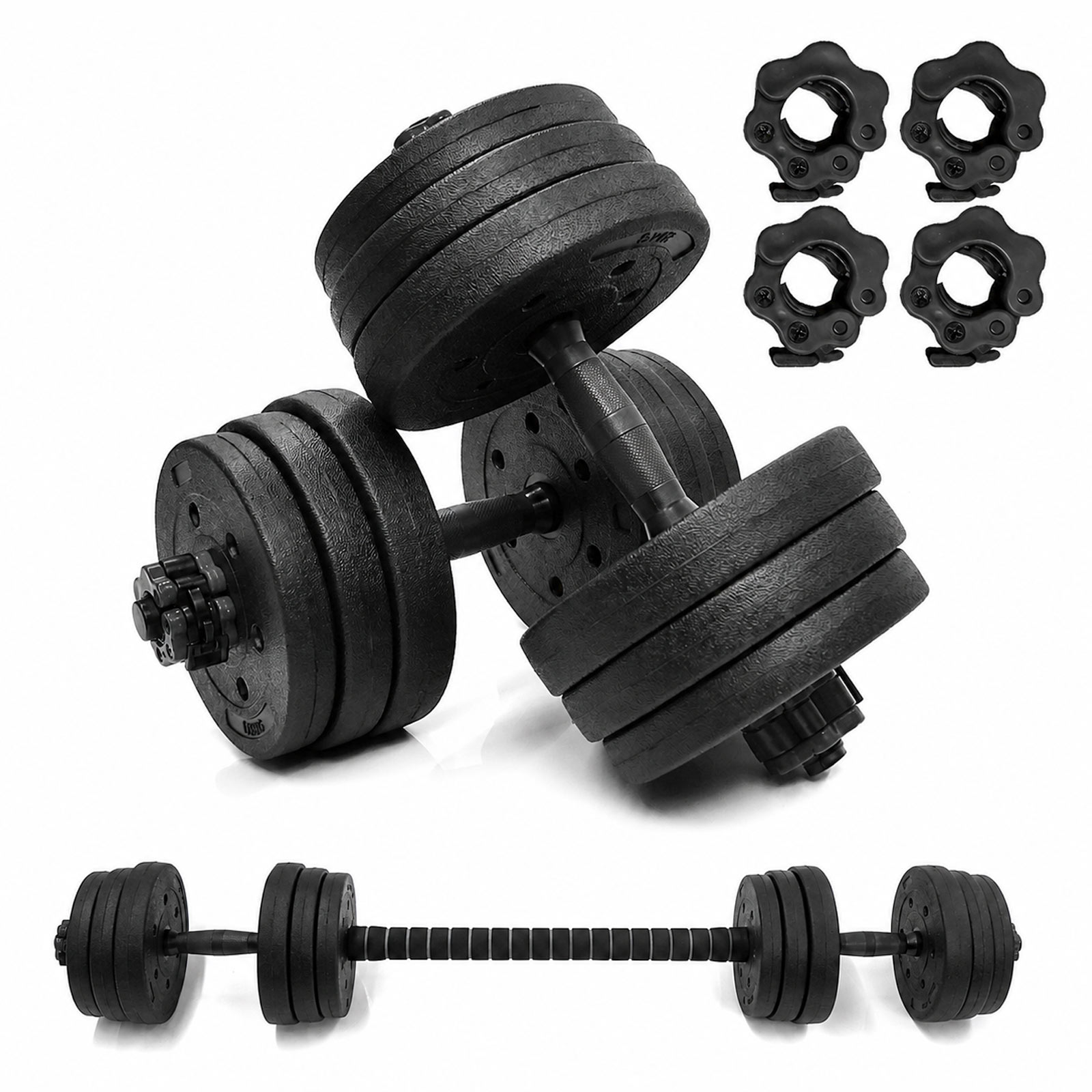 TOP FILM ダンベル 可変式 15kg 20kg 2個セット 可変式ダンベル 30kg