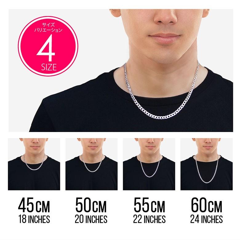 キヘイチェーンシルバーネックレス pe2198 シルバーアクセサリー