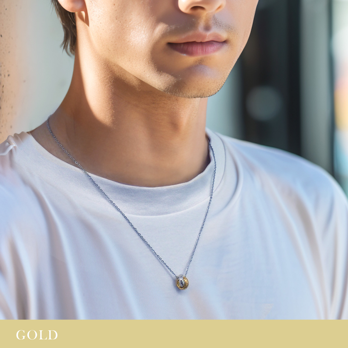 ネックレス 金属アレルギー対応 ハワイアンジュエリー シルバー925 ハワイアン アクセサリー 波 リング pe2247 |  | 08