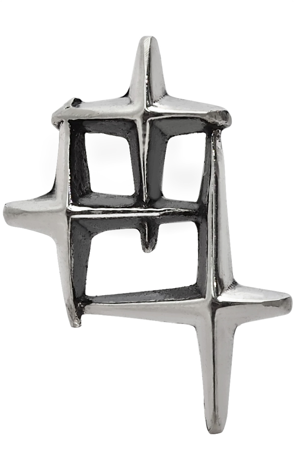 メンズ ピアス シルバー925 光 pi0587 光の輝き シルバー925 ピアス 片耳用売り |  | 02