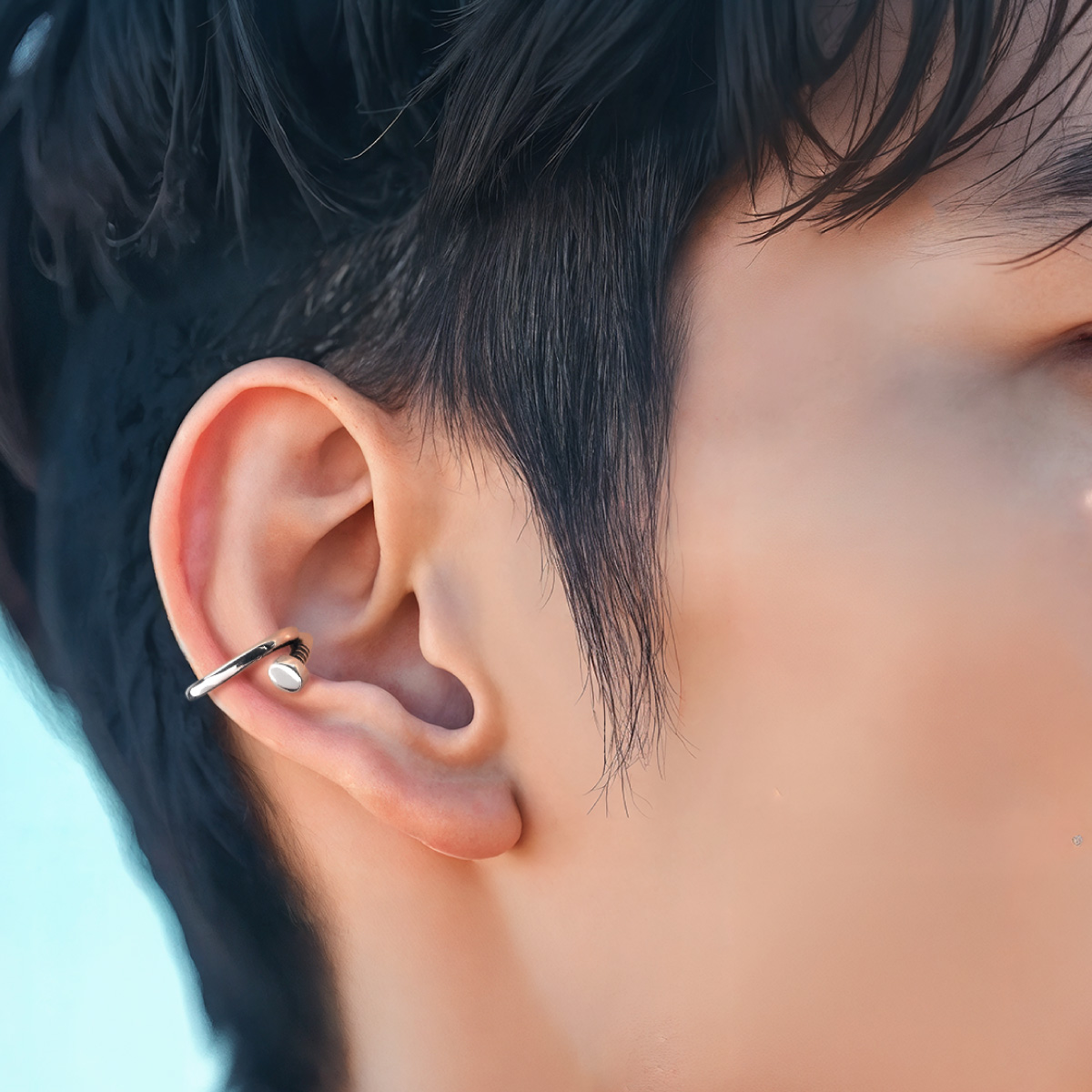 シルバー925ピアス　シルバー925イヤーカフ　シルバー925 Joli&Micare｜シルバー925 イヤーカフ “Volaf12” 片耳 vol0271