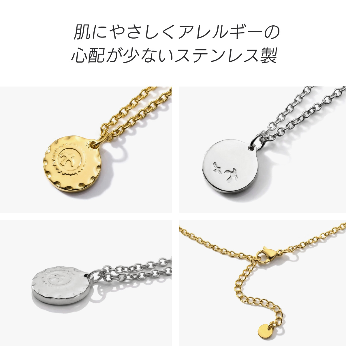 メール便なら送料無料 ネックレス ステンレス メンズ イーグル アクセサリー spe0366 チェーン付き 関連画像5