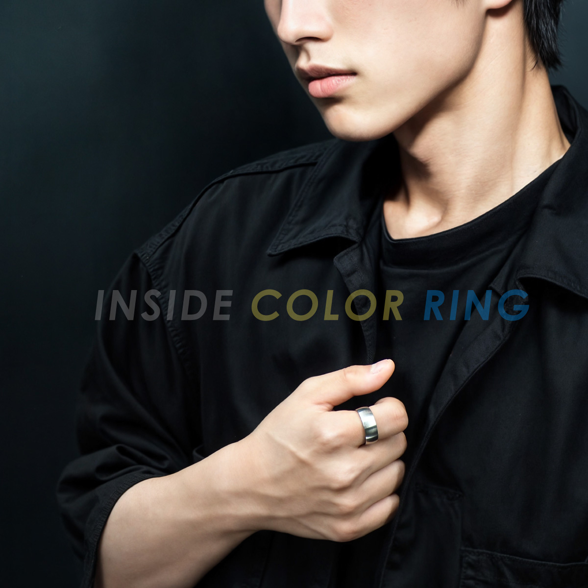 リング 指輪 ステンレス メンズ レディース インナーカラー アクセサリー 内側 ステンレスリング sr0169 |  | 01