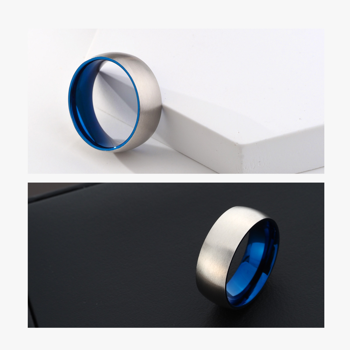 リング 指輪 ステンレス メンズ レディース インナーカラー アクセサリー 内側 ステンレスリング sr0169 |  | 15