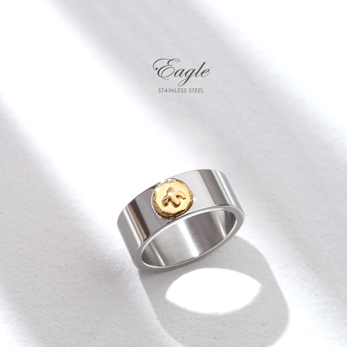 リング 指輪 ステンレス メンズ イーグル ネイティブアメリカン 平打ち 幅広 アクセサリー sr0171 |  | 06