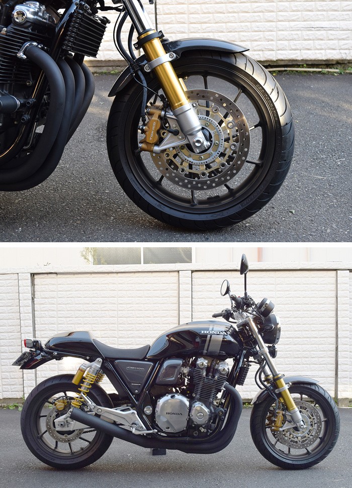CB1100RS【HONDA】カーボン・MSフロントフェンダー BLESS R's