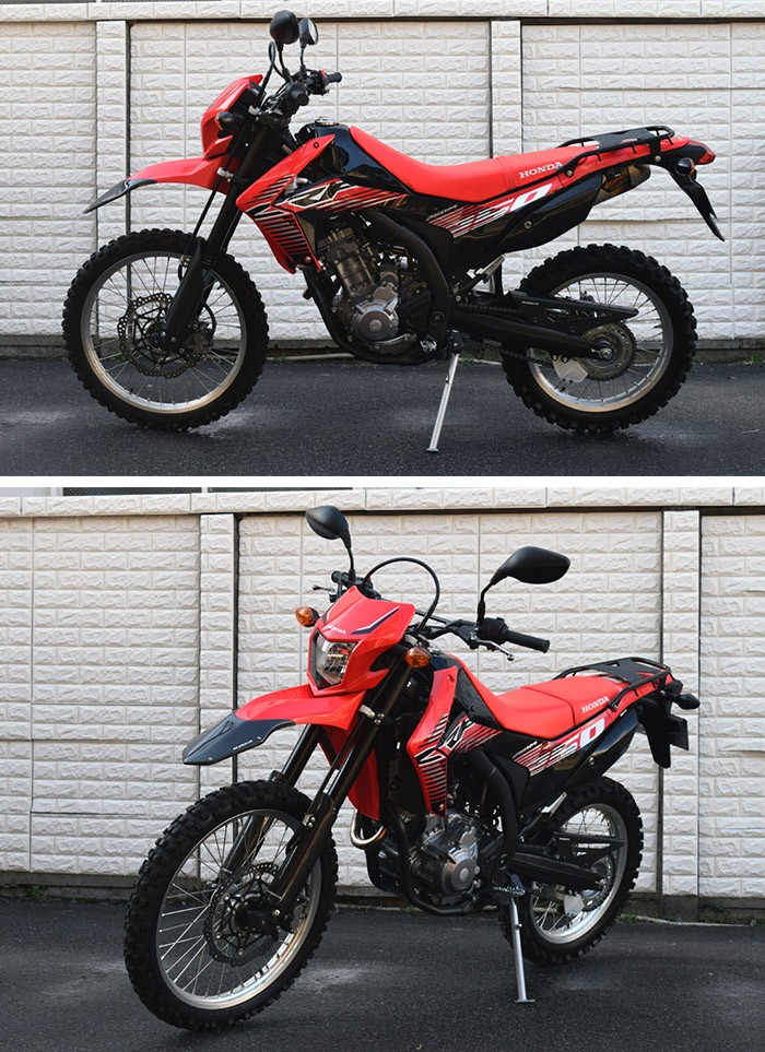CRF250L【HONDA】カーボン チェーンガード BLESS R's 光沢クリア塗装