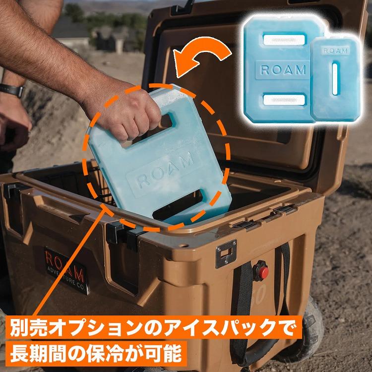 クーラーボックス 約18.9リットル 氷を最長で8日間キープ RUGGED COOLER 20QT ラギットクーラー 20クォート ROAM  ADVENTURE CO.