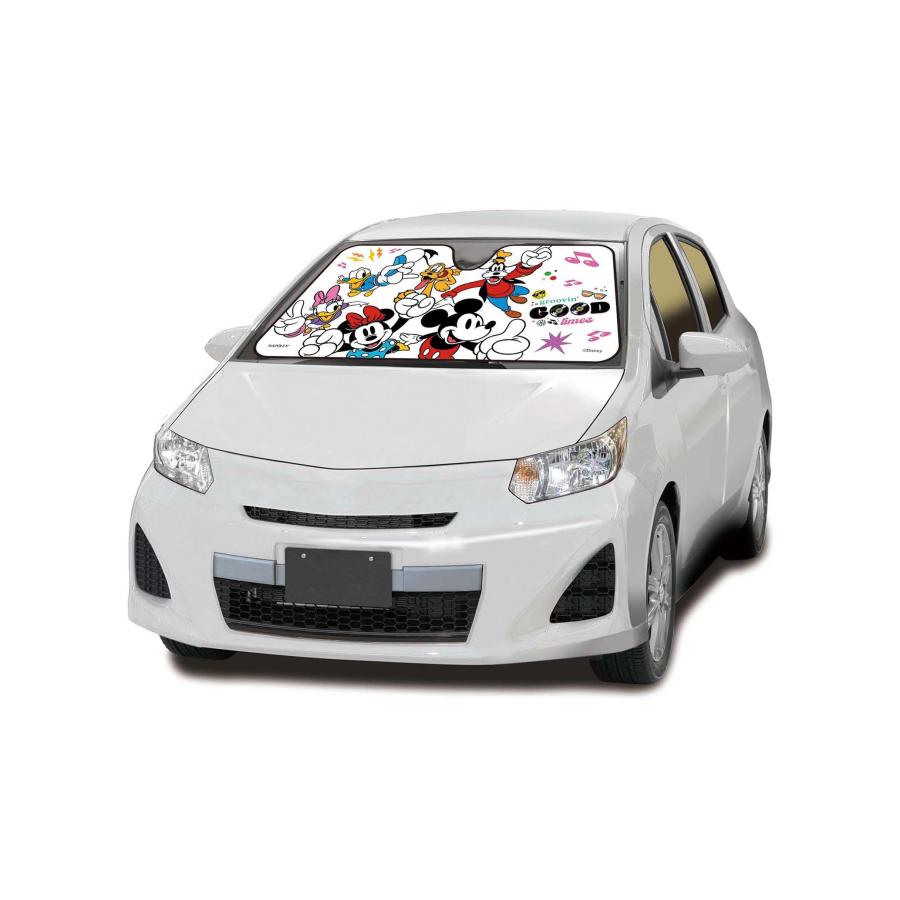 NAPOLEX（ナポレックス） 選べる4種 サンシェード 車 ミッキー Mサイズ