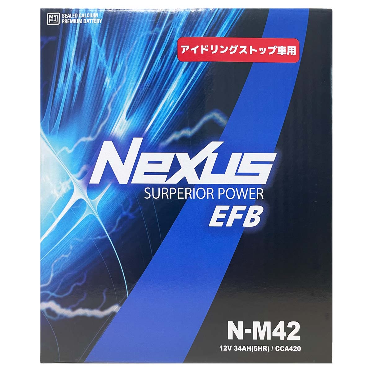 バッテリー NEXUS N-M42 ダイハツ タント DBA-LA600S 平成25年10月〜令 