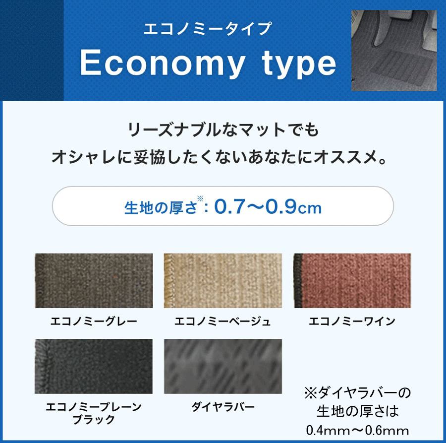 ダイハツ ミゼットII フロアマット 選べるカラー エコノミータイプ