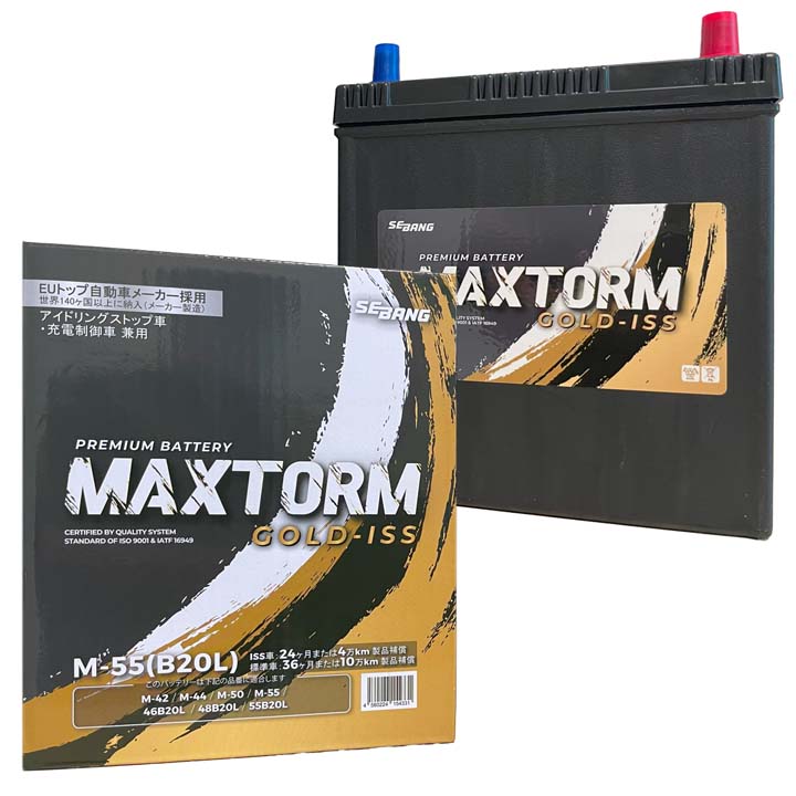 バッテリー MAXTORM MAX-M-55 ...の詳細画像3