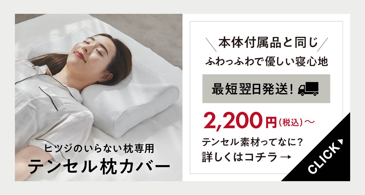 ZIPで紹介 メーカー公式店 枕 カバー付き ヒツジのいらない枕 極柔 