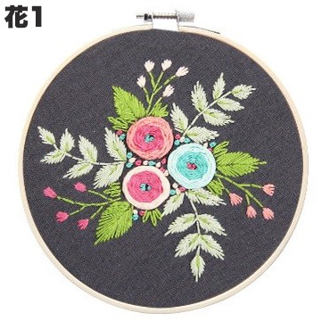 刺繍キット クロスステッチ 花 立体パンジーの花柄 刺しゅう布 針 糸セット アート 刺繍枠付き 初心者向け やり方 手作り 絵画 飾り 手芸キット 簡単 送料無料 Cxy36 三四郎市場 通販 Yahoo ショッピング