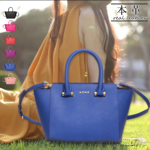 【極美品/保存袋付】フルラ エレナ 2way ハンドバッグ レザー 斜め掛け 黒 KOKE 本革 ハンドバッグ レディース ショルダーバッグ 斜め掛け バイ
