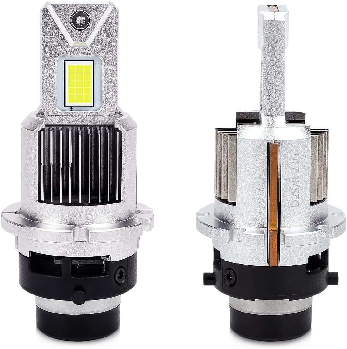 D2S LEDヘッドライト D2R 兼用 HIDをLED化 爆光 車検対応 純正同サイズ