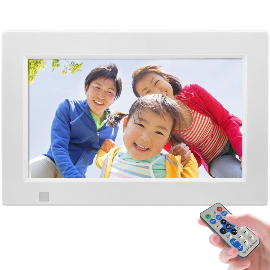 デジタルフォトフレーム 7インチ 写真立て 1024*600IPS おしゃれ 写真