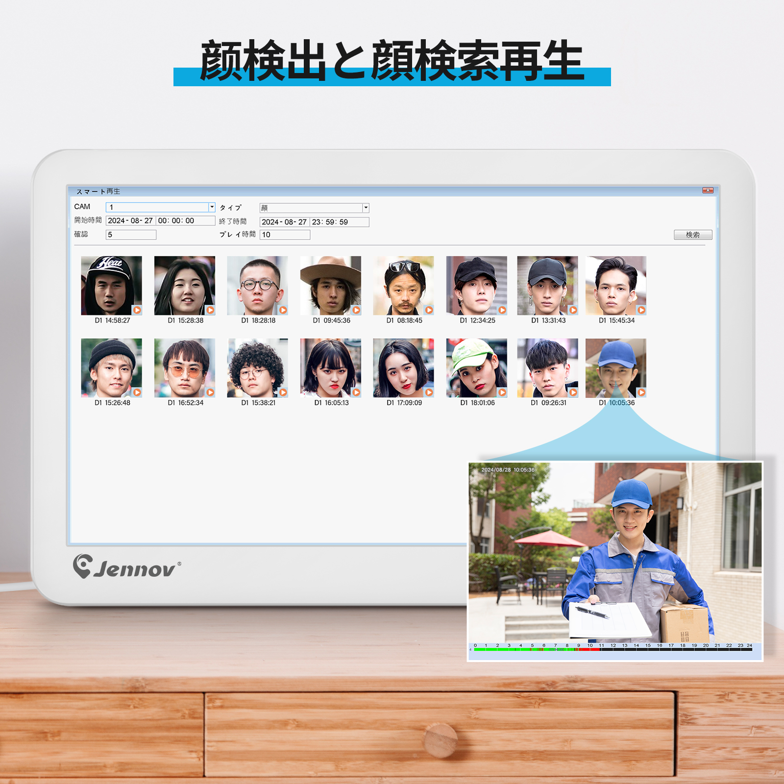 800万画素 poe給電 1TB HDD内蔵 防犯カメラ 2台セット 屋外 屋内 家庭
