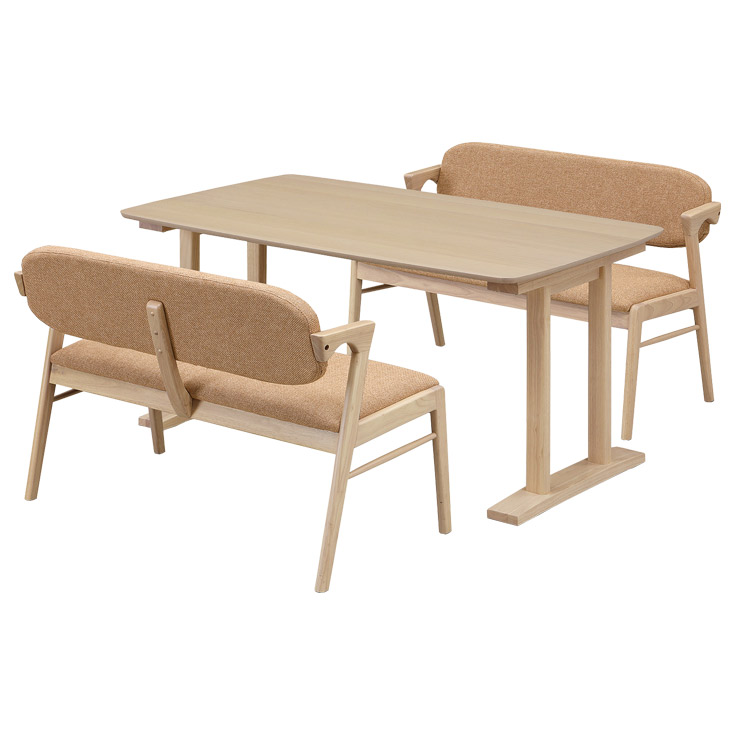 ダイニングテーブルセット 4人 ダイニングテーブル 3点セット ベンチ