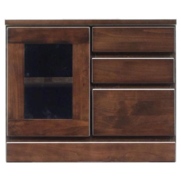 TVボード TV台 幅60 木製 大川家具 完成品 ローボード 白 ナチュラル 収納 収納家具 【シフォン】 ロータイプ リビング