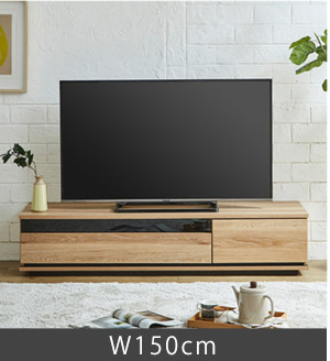 テレビ台 大川家具 ロータイプ テレビボード ローボード 収納 180 完成